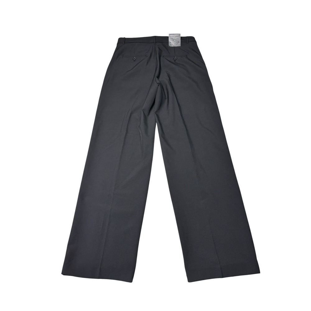 NWT Banana Republic Sculpted Stretch Trouser Pants Black High Rise 10 W34 L32 - Picture 8 of 15